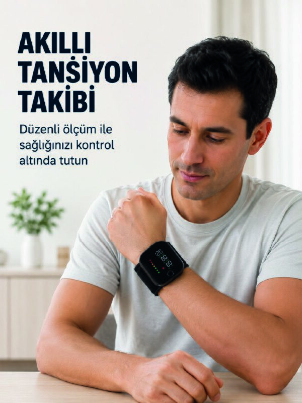 Dijital Bilek Tipi Tansiyon Ölçüm Cihazı Hafızalı Tasarım