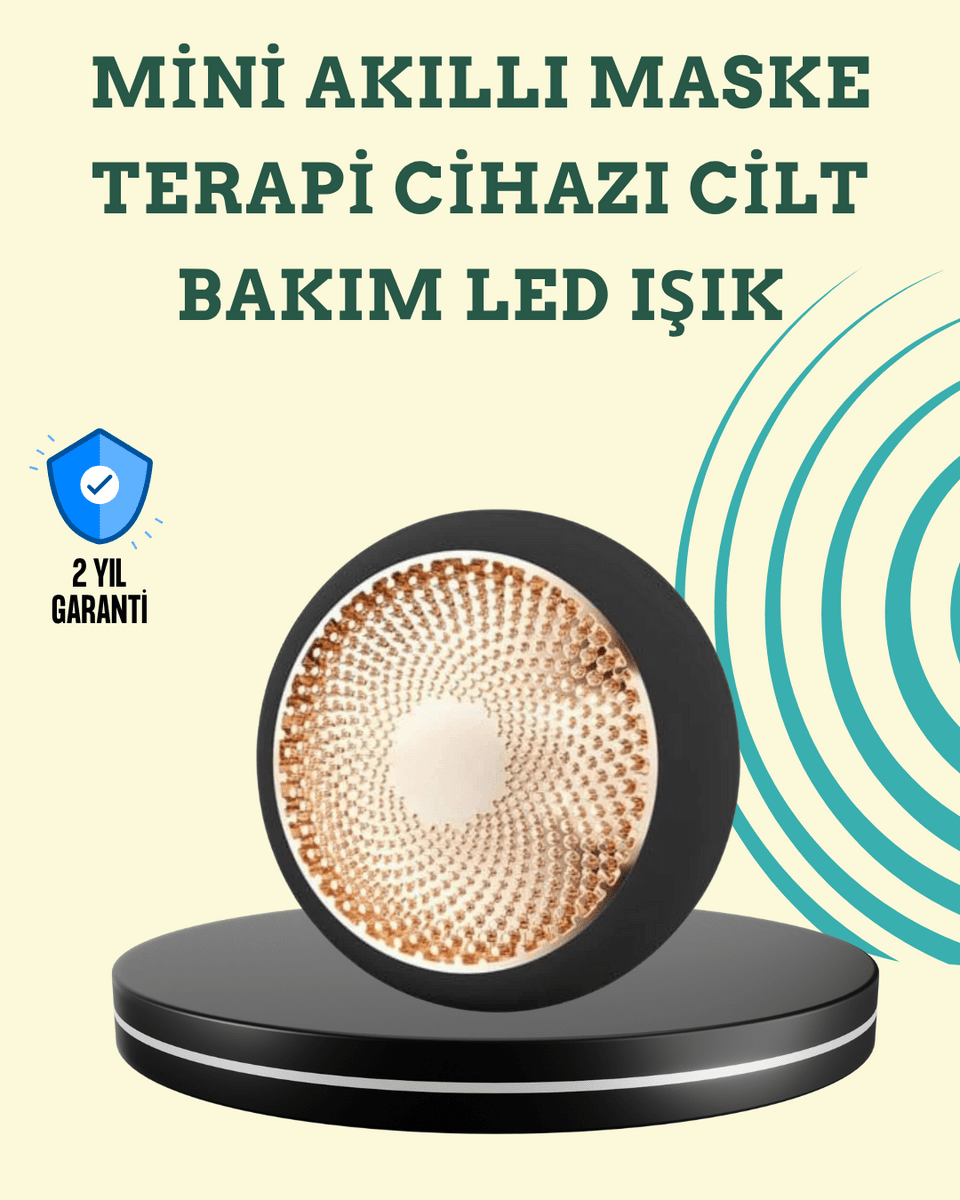Evde Derinlemesine Cilt Bakımı İçin Mini LED Maske Cihazı