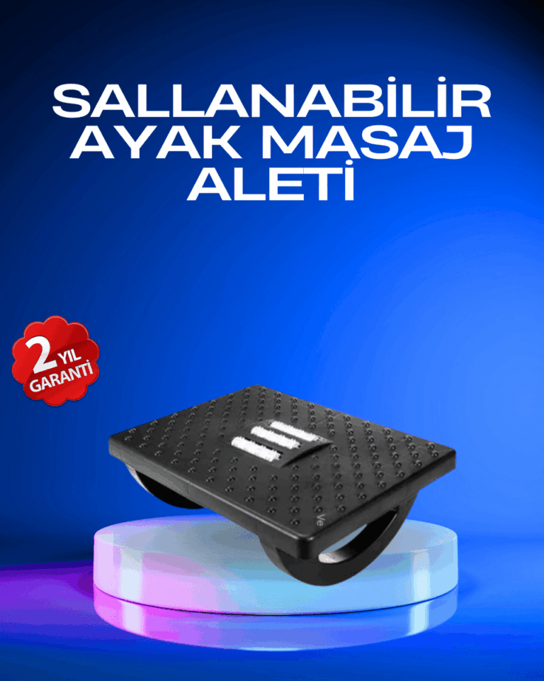 Ergonomik Ayak Destek ve Masaj Platformu – Denge ve Konfor Bir Arada