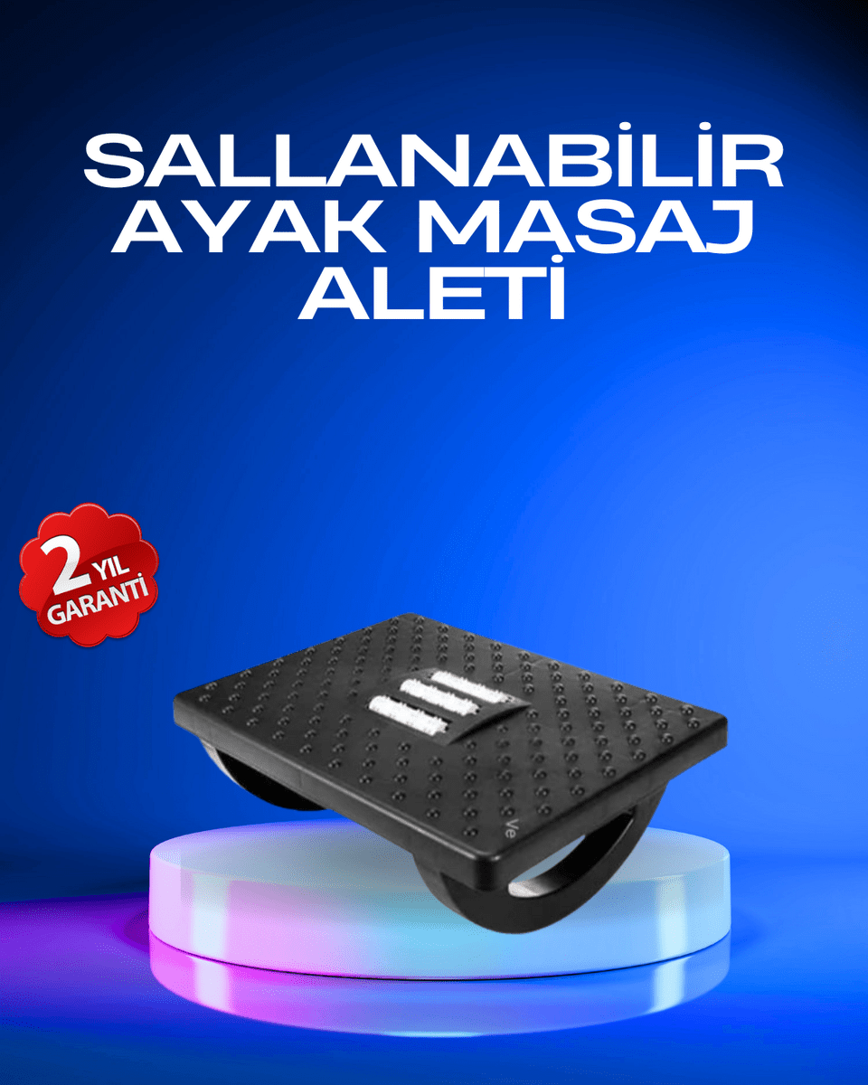 Ergonomik Ayak Destek ve Masaj Platformu – Denge ve Konfor Bir Arada