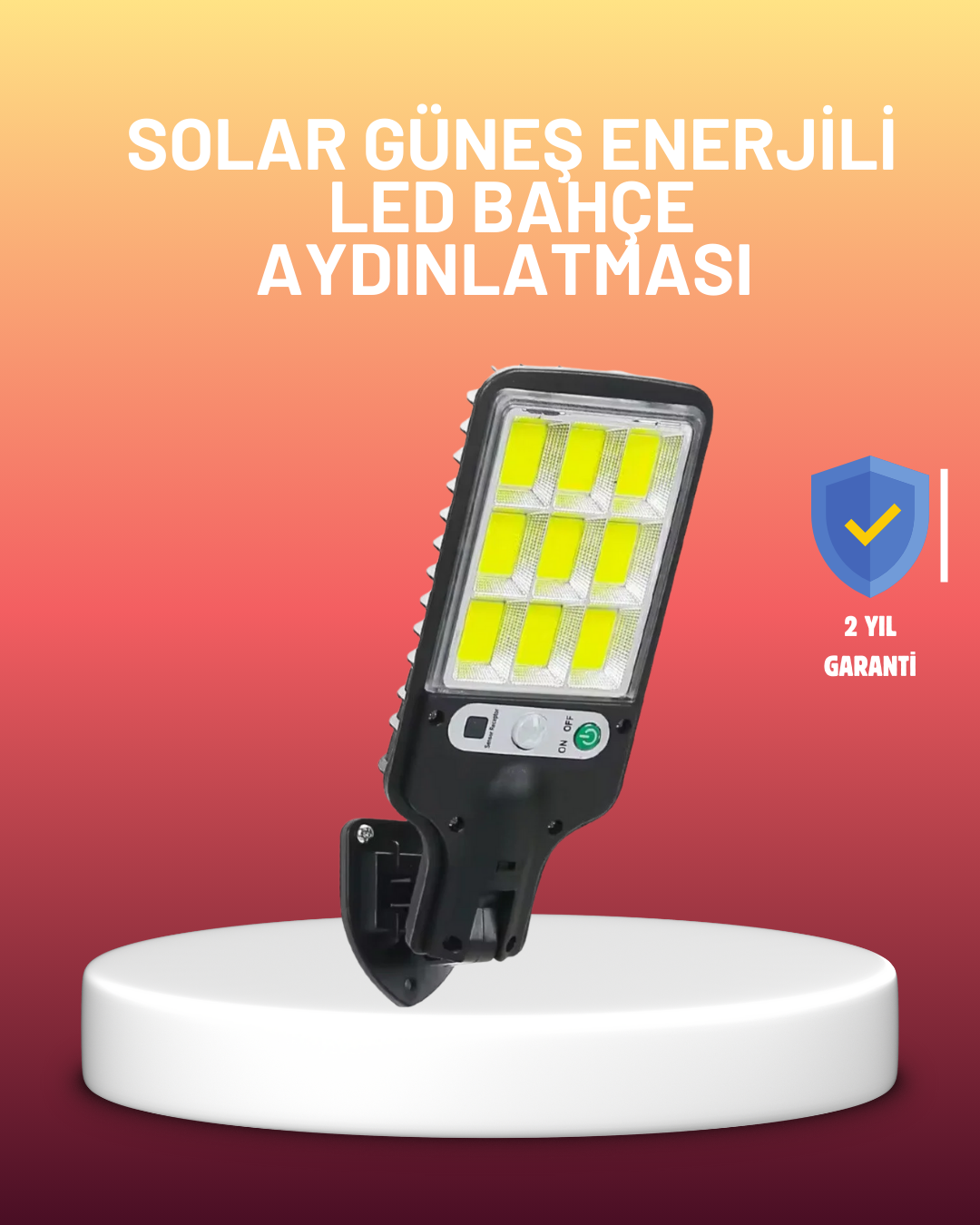 Sensörlü Bahçe ve Duvar Lambası Zahmetsiz Çözüm