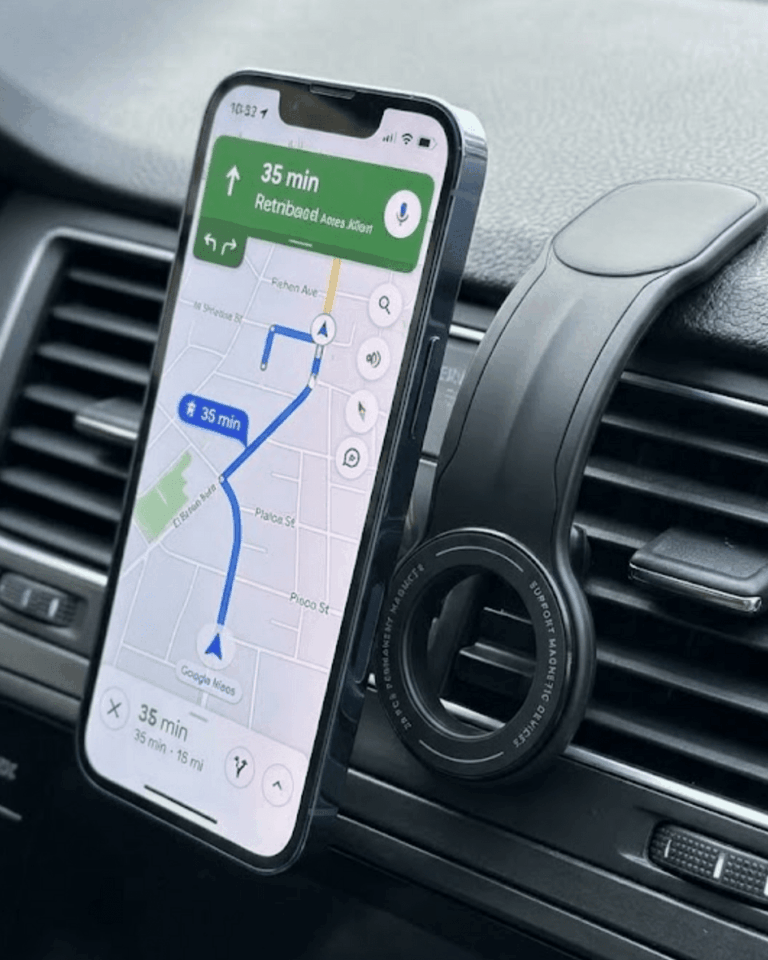 Evrensel Manyetik Araç Telefon Tutucu Yapışkan Tabanlı Telefon Standı
