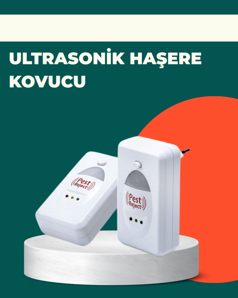 Geniş Alan Kapasiteli Sessiz Enerji Tasarruflu Haşere Kovucu