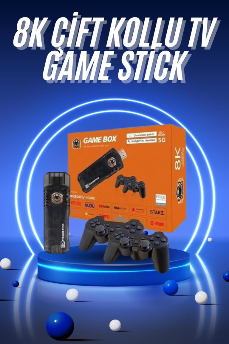 Game Box Android Tv 36500 Oyunlu Atari 5g 8k HDR Ultra HD 64 GB