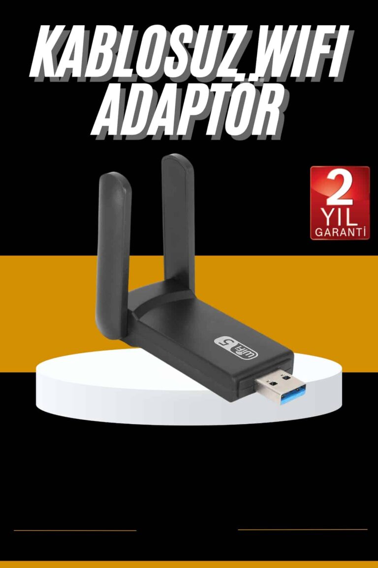 Mbps Wifi Alıcı Kablosuz Wifi Adaptörü Çift Band Çift Antenli