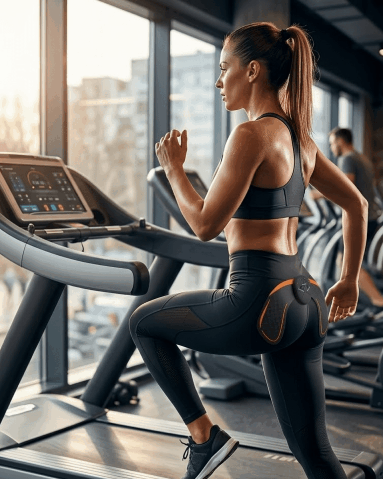 Kas Geliştirici EMS Kalça Egzersiz Cihazı Kablosuz Pratik Spor Aleti