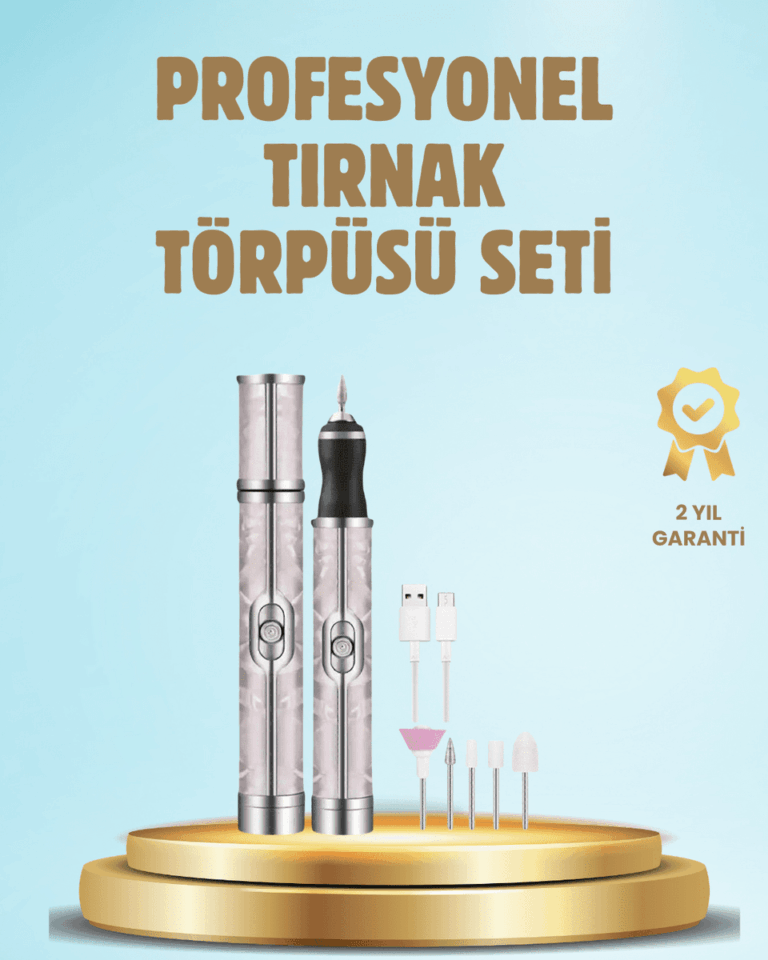 Elektrikli Tırnak Törpüsü Ayarlanabilir Hızlı Manikür Pedikür Cihazı