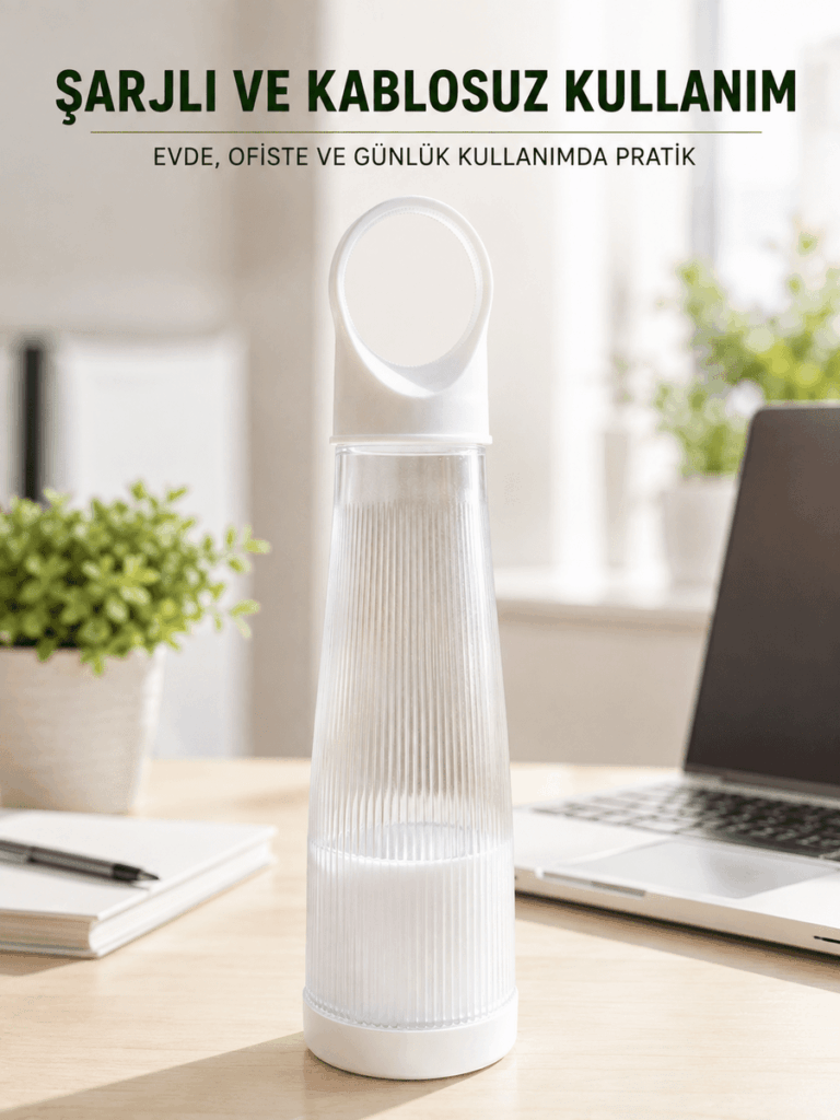 Mini Smoothie Blender 400 ML Şarj Edilebilir Taşınabilir Kablosuz İçecek Blenderı