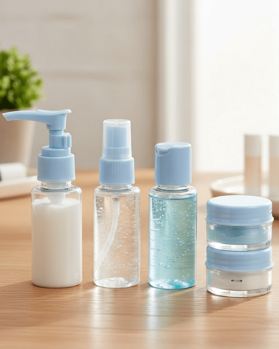 Seyahat İçin 5’li Şeffaf Dolum Şişesi Seti 30 ml