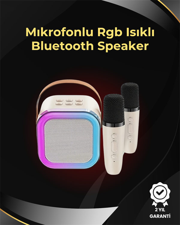 Kompakt Tasarımlı ve Kolay Taşınabilir Karaoke Sistemi