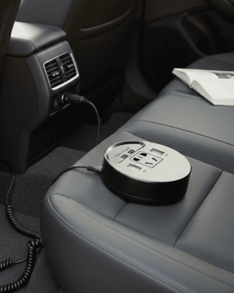Güvenli Voltaj Korumalı Araç Power Inverter Çoklu Cihaz Desteği