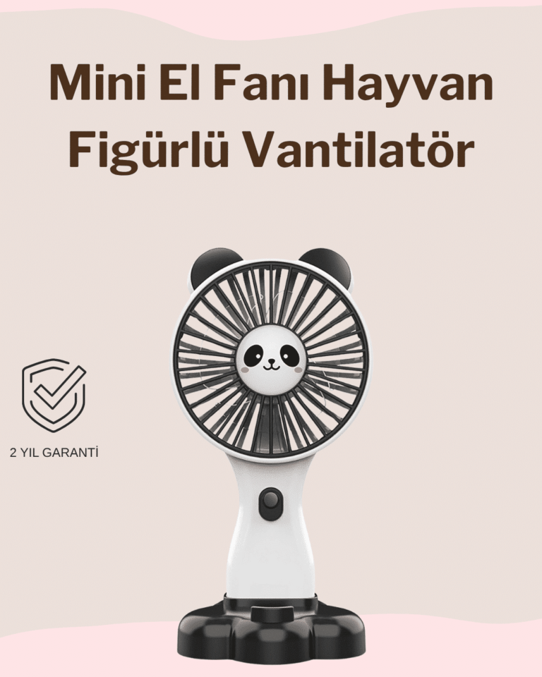 Taşınabilir Klima Etkili El Tipi Mini Vantilatör – Güçlü Soğutma Performansı