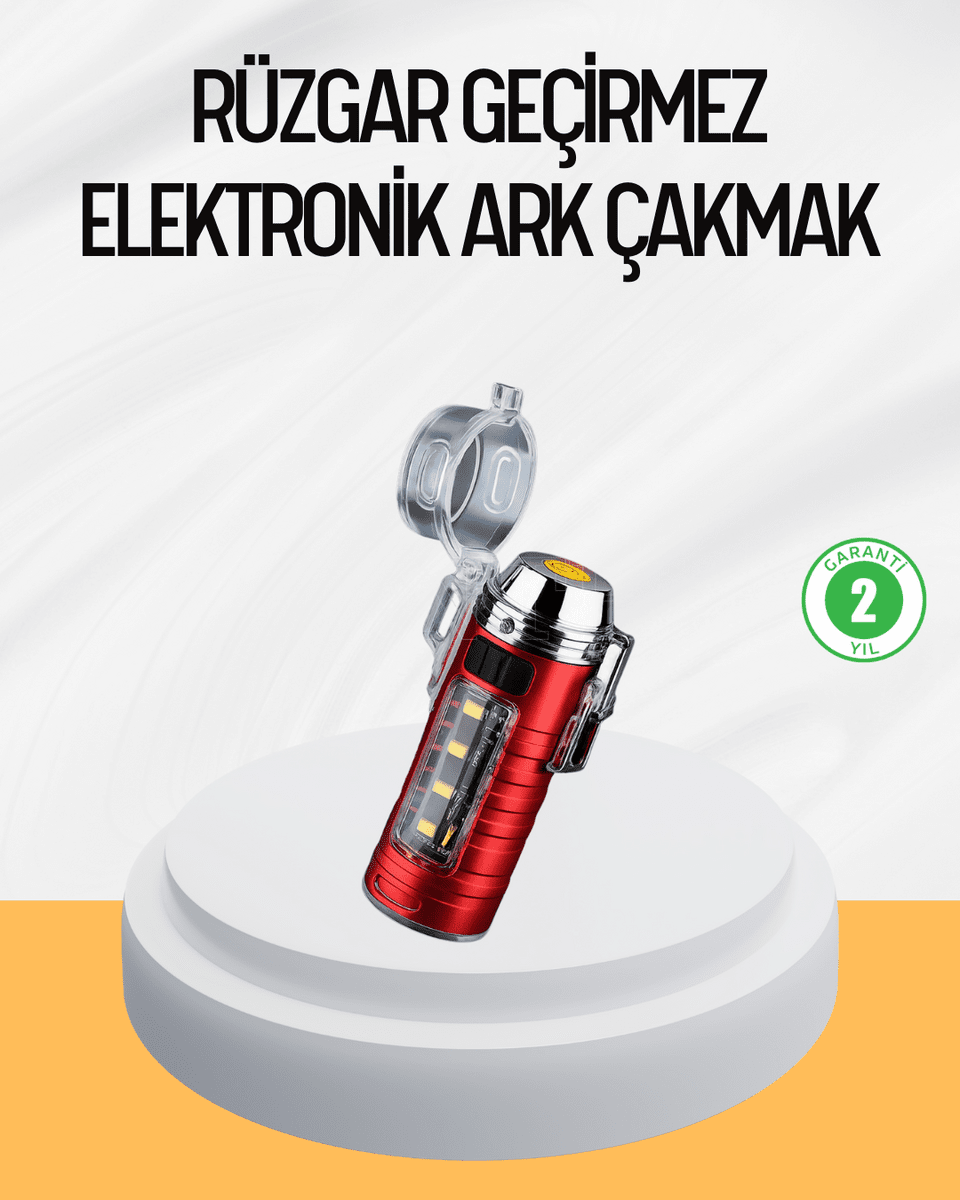 Çok Fonksiyonlu Elektrikli Çakmak El Feneri Özellikli