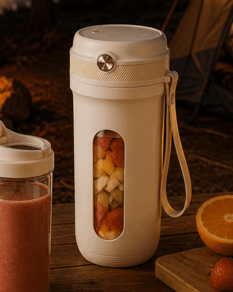 Kablosuz Taşınabilir Blender Güçlü Motorlu Meyve Sıkıcı ve Smoothie Hazırlayıcı