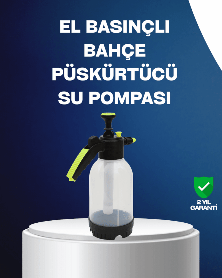Ayarlanabilir Nozullu Basınçlı Köpük Pompası Araba Yıkama 2L Kapasiteli