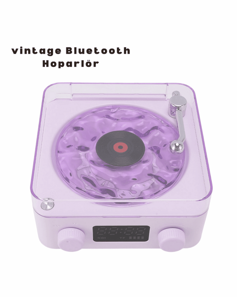 Retro Bluetooth Hoparlör MOR