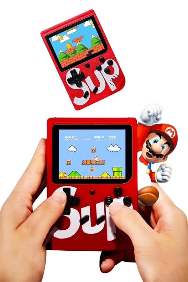Sup Atari Retro 400 Nostalji Oyunlu Mini Atari Taşınabilir Oyun Konsolu