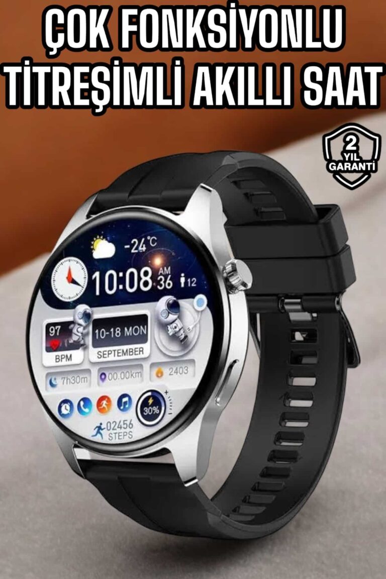 Akıllı Saat Tema Değiştirme Titreşimli Bluetooth Bağlantılı NFC Ve GPS Uyumlu
