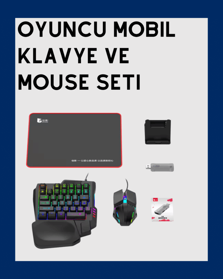 Kablosuz Mobil Oyun Kiti – 5 Parça Tam Set