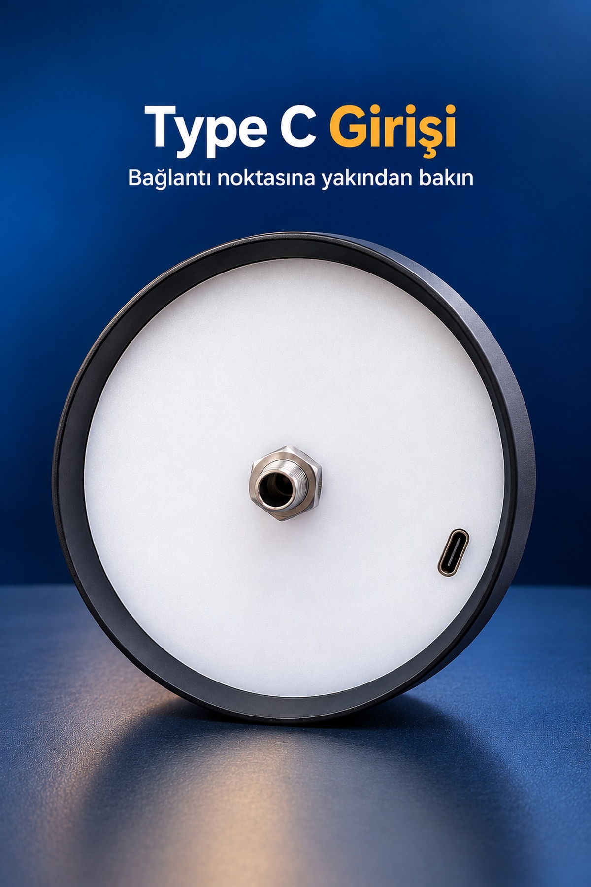 Şişe Üstü Abajur Type C Girişli Dekoratif Masa Lambası